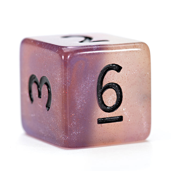 Gate Keeper Games - Chromomancy Dice - 'Flame Tongue' - 12d6 Dice Set