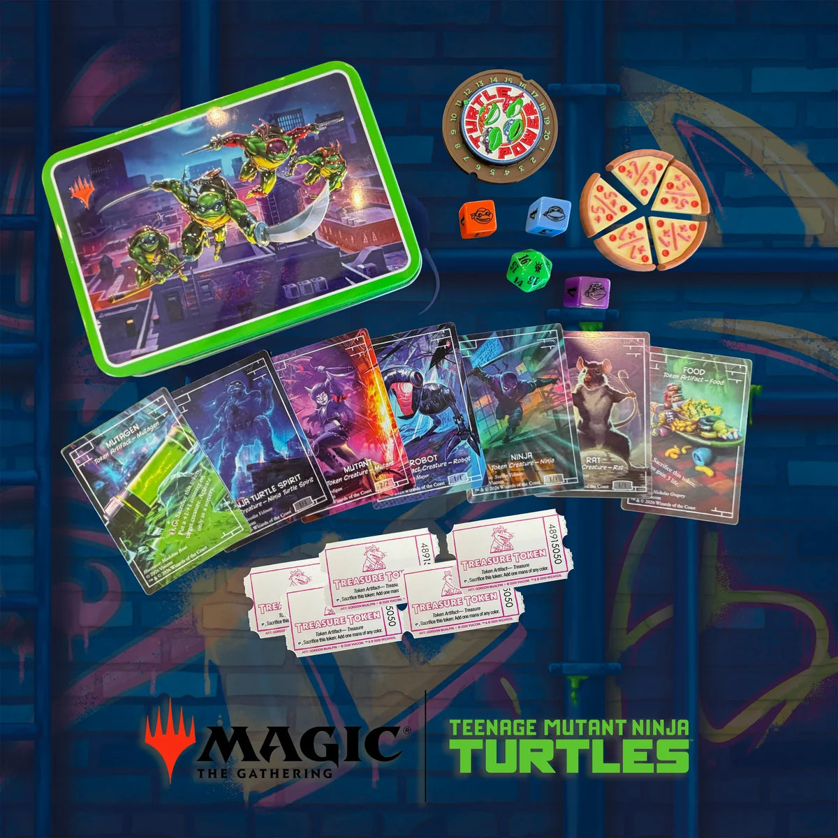 Beadle and Grimms - Token Set - Teenage Mutant Ninja Turtles