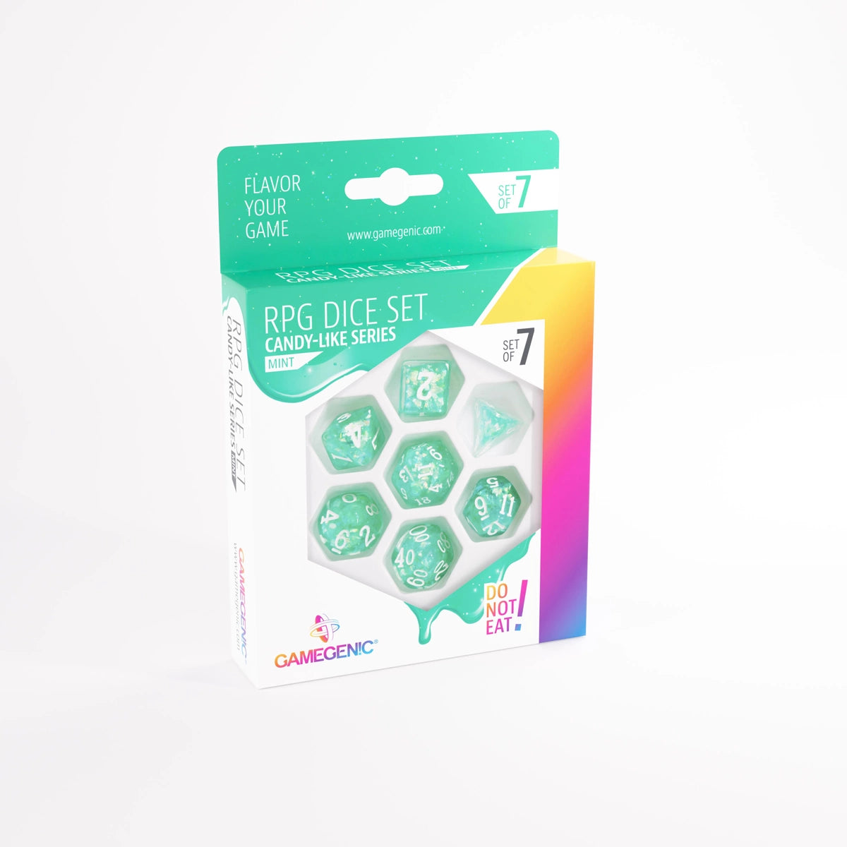 Gamegenic - RPG 7 Die Set: Candy-Like Series