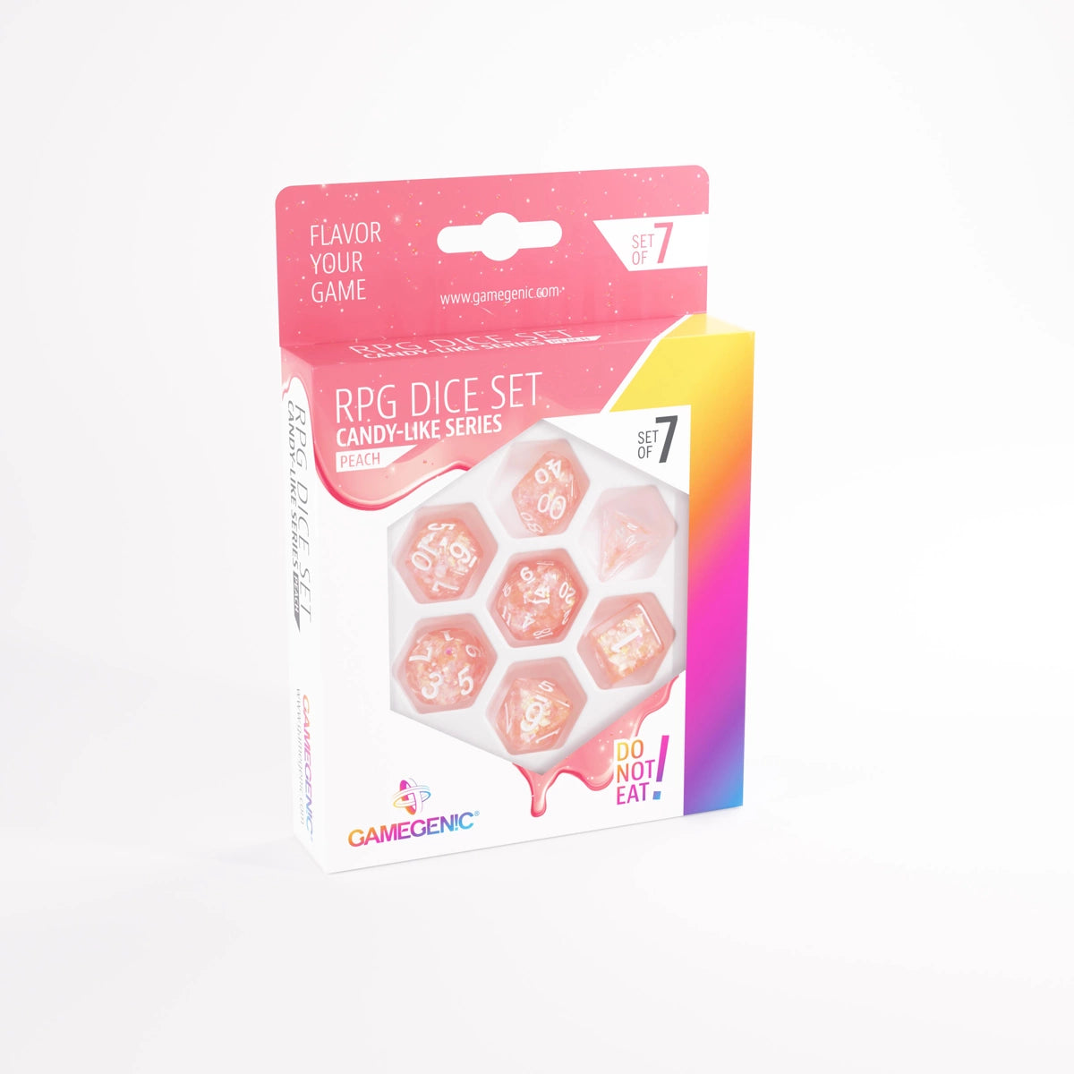Gamegenic - RPG 7 Die Set: Candy-Like Series