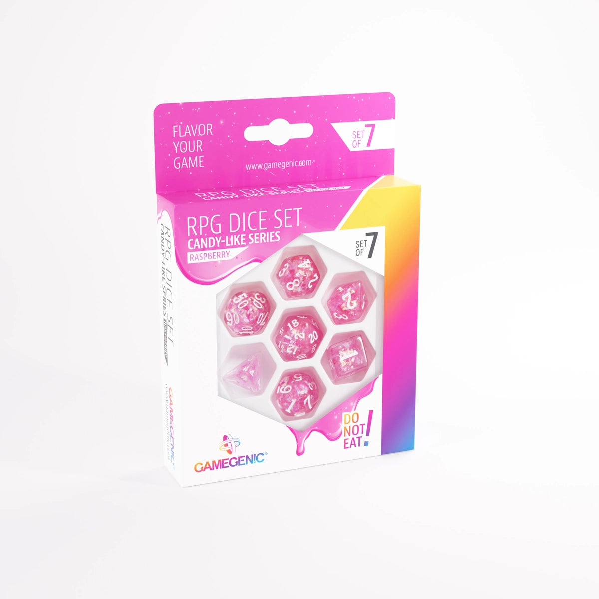 Gamegenic - RPG 7 Die Set: Candy-Like Series