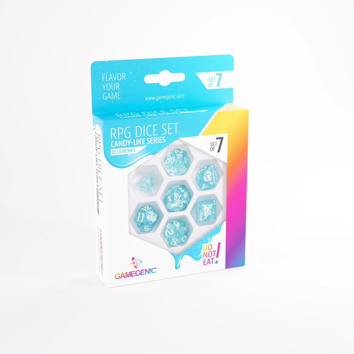 Gamegenic - RPG 7 Die Set: Candy-Like Series