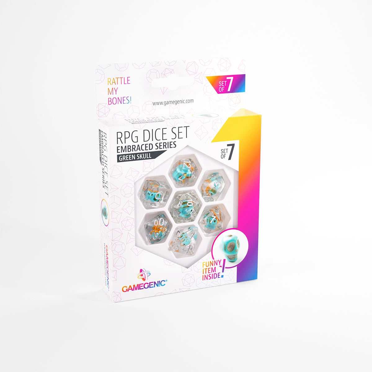 Gamegenic - RPG 7 Die Set: Embraced Series