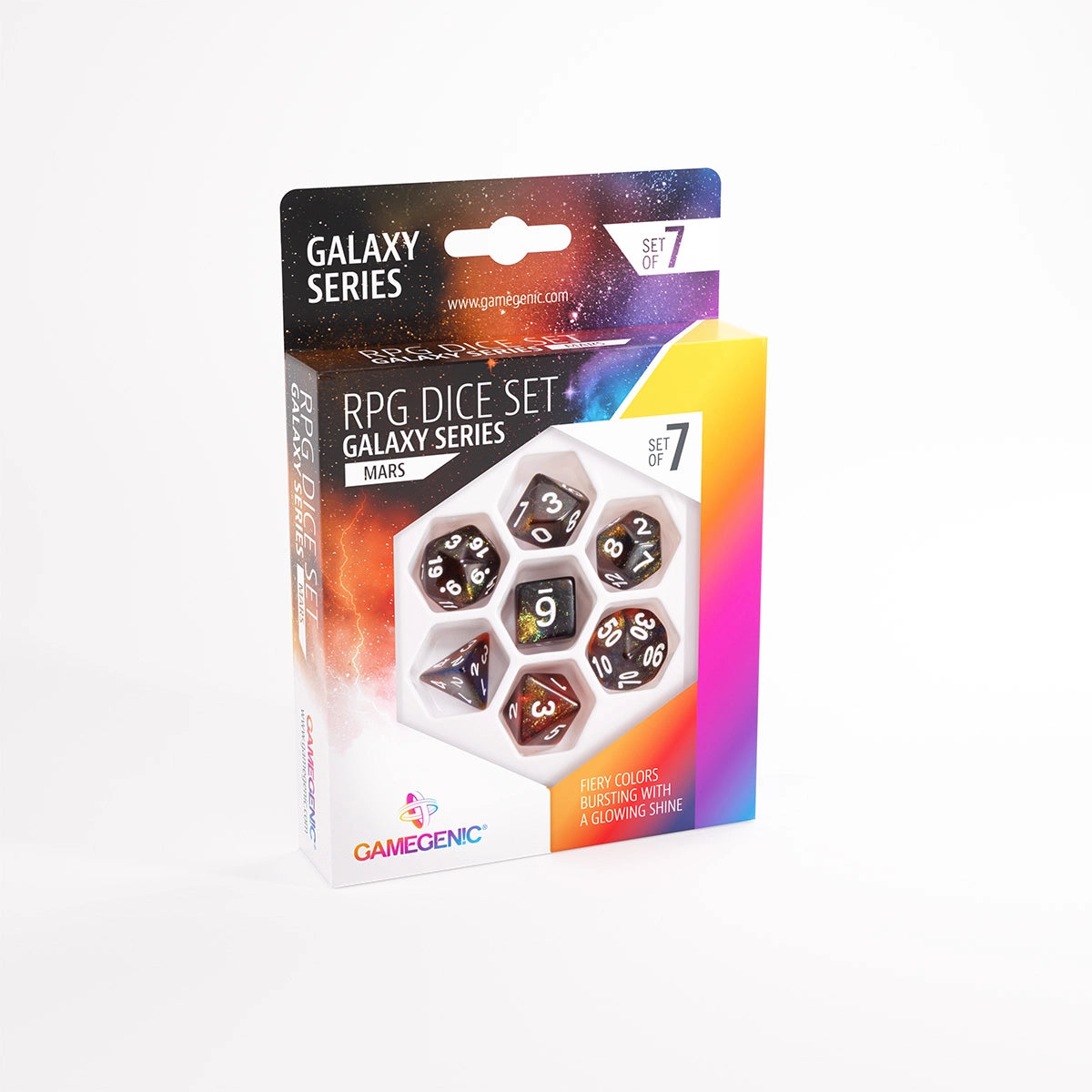 Gamegenic - RPG 7 Die Set: Galaxy Series