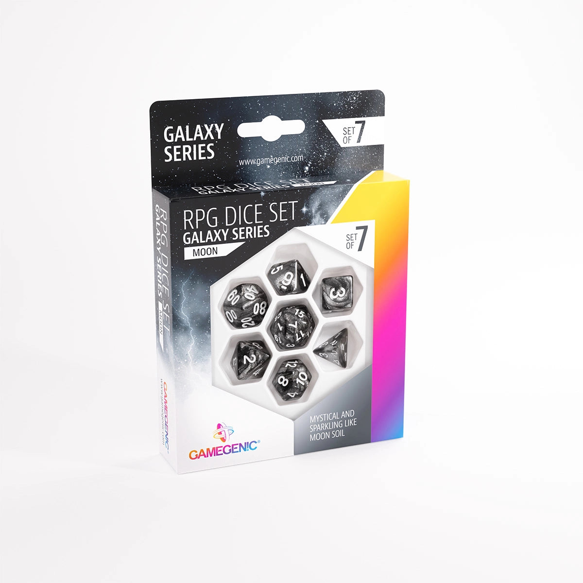 Gamegenic - RPG 7 Die Set: Galaxy Series