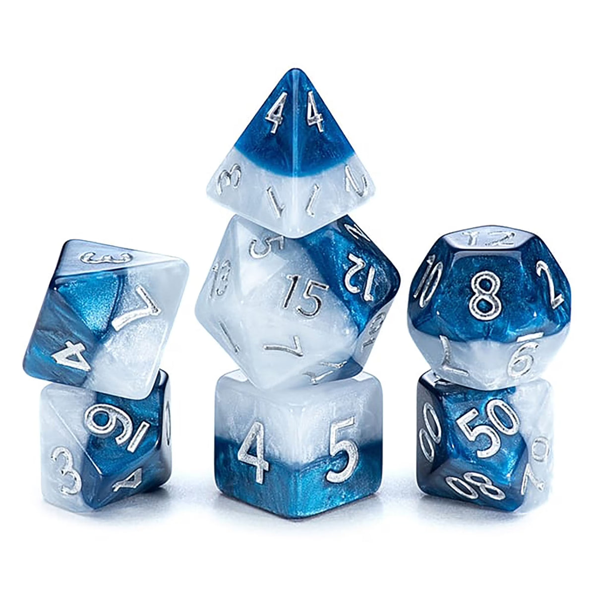 Gate Keeper Games - Aether Dice - 'Reindeer Dice' (Christmas) 7 Die Set