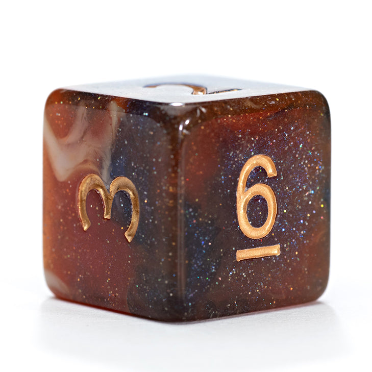 Gate Keeper Games - Aether Dice - 'Good as Gold' - 12d6 Dice Set
