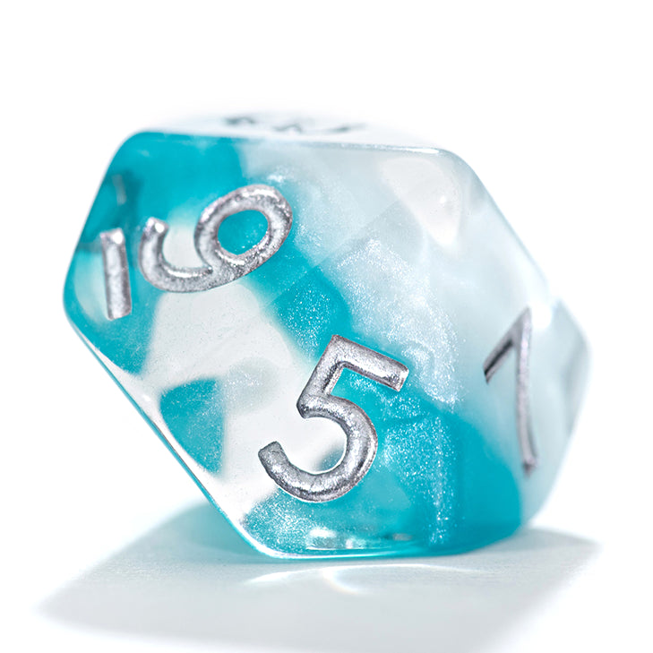 Game Keeper's Dice - Eclipse Dice - 'Halcyon' - 10d10 Dice Set