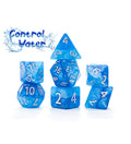 Gate Keeper Games - Halfsies Dice - 'Control Water' 7 Die Set