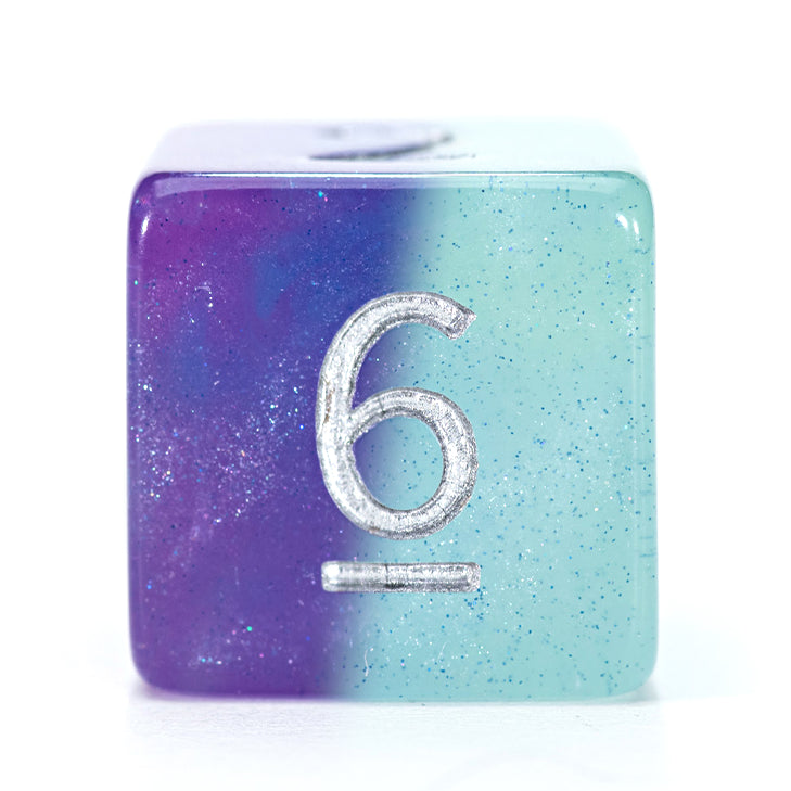 Gate Keeper Games - Chromomancy Dice - 'Heaven & Earth' - 12d6 Dice Set