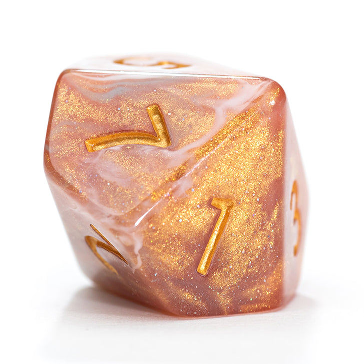 Game Keeper's Dice - Aether Dice - 'Heavenly' - 10d10 Dice Set
