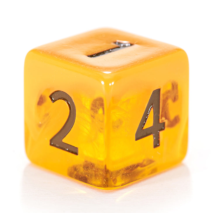 Gate Keeper Games - Flowstone Dice - 'Honeycomb' - 12d6 Dice Set