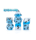 Gate Keeper Games - Sea Glass - 'Icebrand' 7 Die Set