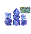 Gate Keeper Games - Van Gogh Dice - 'Irises' 7 Die Set