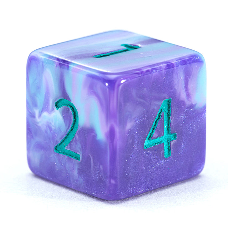 Gate Keeper Games - Van Gogh Dice - 'Irises' - 12d6 Dice Set