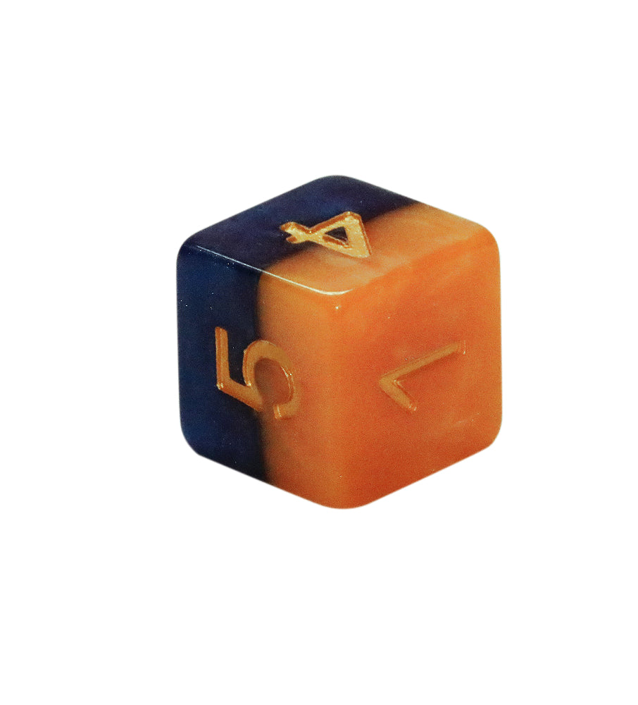 Gate Keeper Games - Halfsies Dice - 'King's Dice' - 12d6 Dice Set