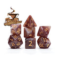 Gate Keeper Games - Aether Dice - 'Latte Dice' 7 Die Set