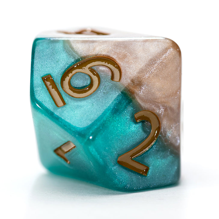 Game Keeper's Dice - Halfsies Dice - 'Liberty Dice' - 10d10 Dice Set