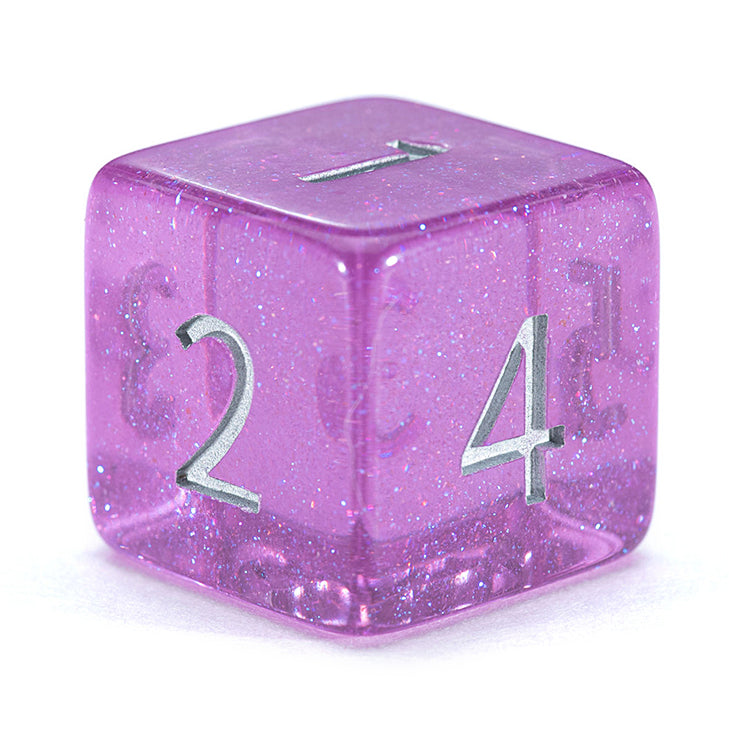 Gate Keeper Games - Holographic Dice - 'Lilac Blossom' - 12d6 Dice Set