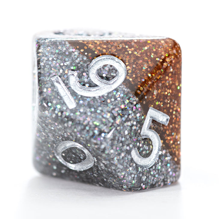 Game Keeper's Dice - Glitter Bomb - 'Loot' - 10d10 Dice Set