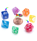 Gate Keeper Games - "Rainbow Bits" - Sui Generis - 11 Die Set