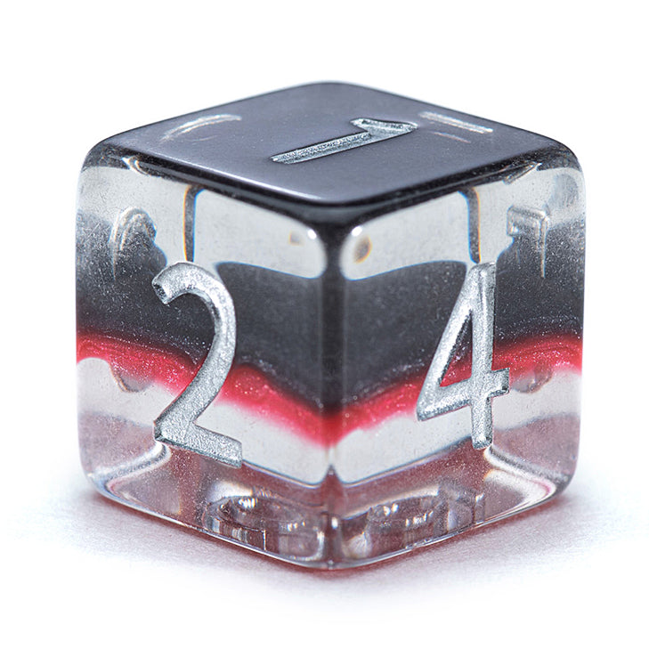 Gate Keeper Games - Eclipse Dice - 'Magma Dice' - 12d6 Dice Set