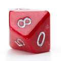Game Keeper's Dice - Mercurial Dice - 'Mars' - 10d10 Dice Set