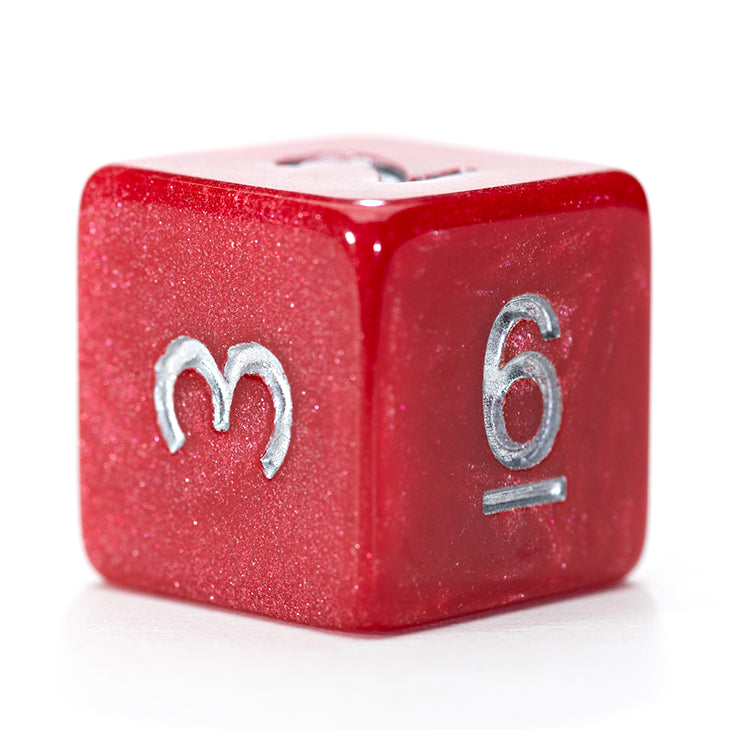 Gate Keeper Games - Mercurial Dice - 'Mars' - 12d6 Dice Set
