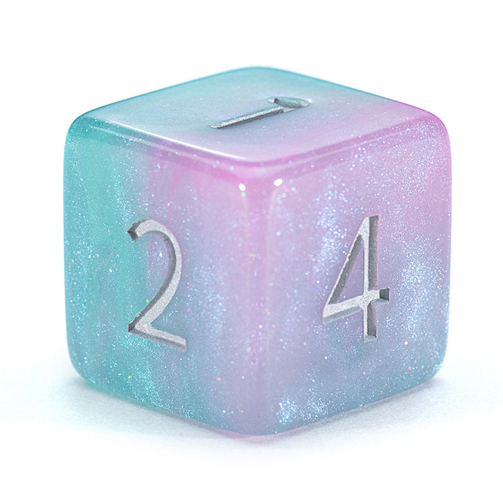 Gate Keeper Games - Aether Dice - 'Mintgenta' - 12d6 Dice Set
