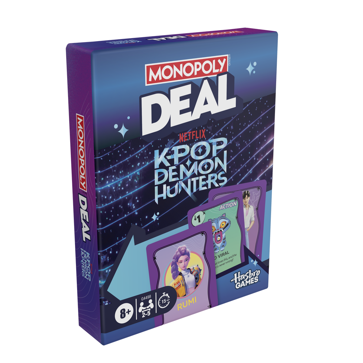Monopoly Deal: K-Pop Demon Hunters