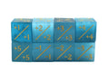 Old School Dice - Gemstone +/- Counter Dice - Teal
