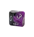 Game Keeper's Dice - Halfsies Dice - 'Panther' - 10d10 Dice Set