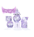 Gate Keeper Games - Holographic Dice - 'Pegasus Wings' 7 Die Set
