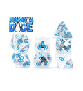 Gate Keeper Games - Inclusion Dice - 'Penguin Dice' 7 Die Set
