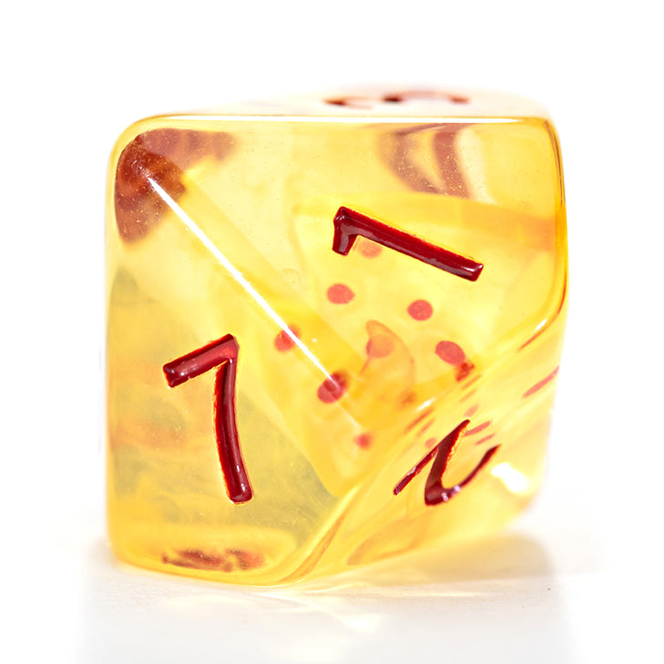 Game Keeper's Dice - Inclusion Dice - 'Pizza Dice' - 10d10 Dice Set