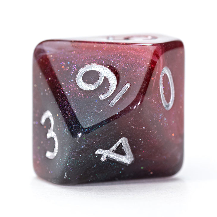 Game Keeper's Dice - Aether Dice - 'Plague' - 10d10 Dice Set