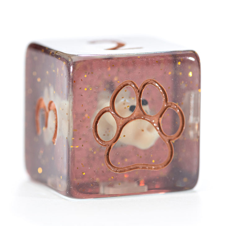Gate Keeper Games - Inclusion Dice - 'Puppy Dice' - 12d6 Dice Set