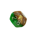 Game Keeper's Dice - Halfsies Dice - 'Robin Hood' - 10d10 Dice Set