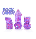 Gate Keeper Games - Inclusion Dice - 'Rock Candy'  7 Die Set
