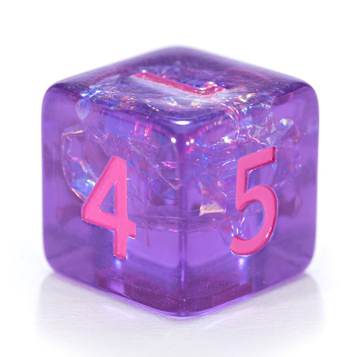 Gate Keeper Games - Inclusion Dice - 'Rock Candy'  - 12d6 Dice Set
