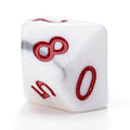 Game Keeper's Dice - Alea Simplex Dice - 'Roman Marble' - 10d10 Dice Set
