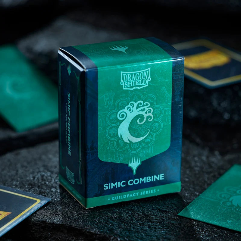 Dragon Shield - Guildpact Series Dual Matte Sleeves - Simic Combine