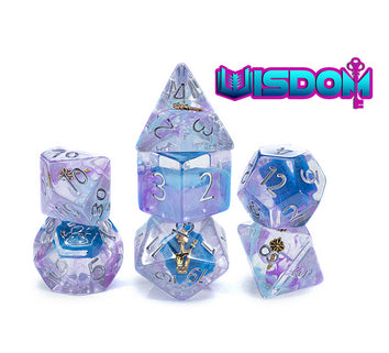 Gate Keeper Games - Inclusion Dice - 'Wisdom' 7 Die Set