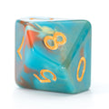 Game Keeper's Dice - Van Gogh Dice - 'Self Portrait' - 10d10 Dice Set