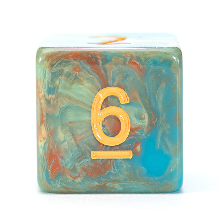 Gate Keeper Games - Van Gogh Dice - 'Self Portrait' - 12d6 Dice Set