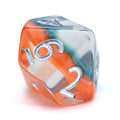 Game Keeper's Dice - Eclipse Dice - 'Solar Eclipse' - 10d10 Dice Set