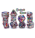 Gate Keeper Games - Inclusion Dice - 'Stained Glass' - 11 Die Set