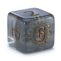 Gate Keeper Games - Inclusion Dice - 'Steampunk' - 12d6 Dice Set