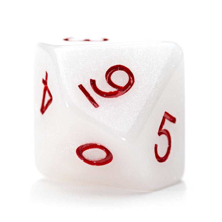 Game Keeper's Dice - Alea Simplex Dice - 'The Pure Knight' - 10d10 Dice Set