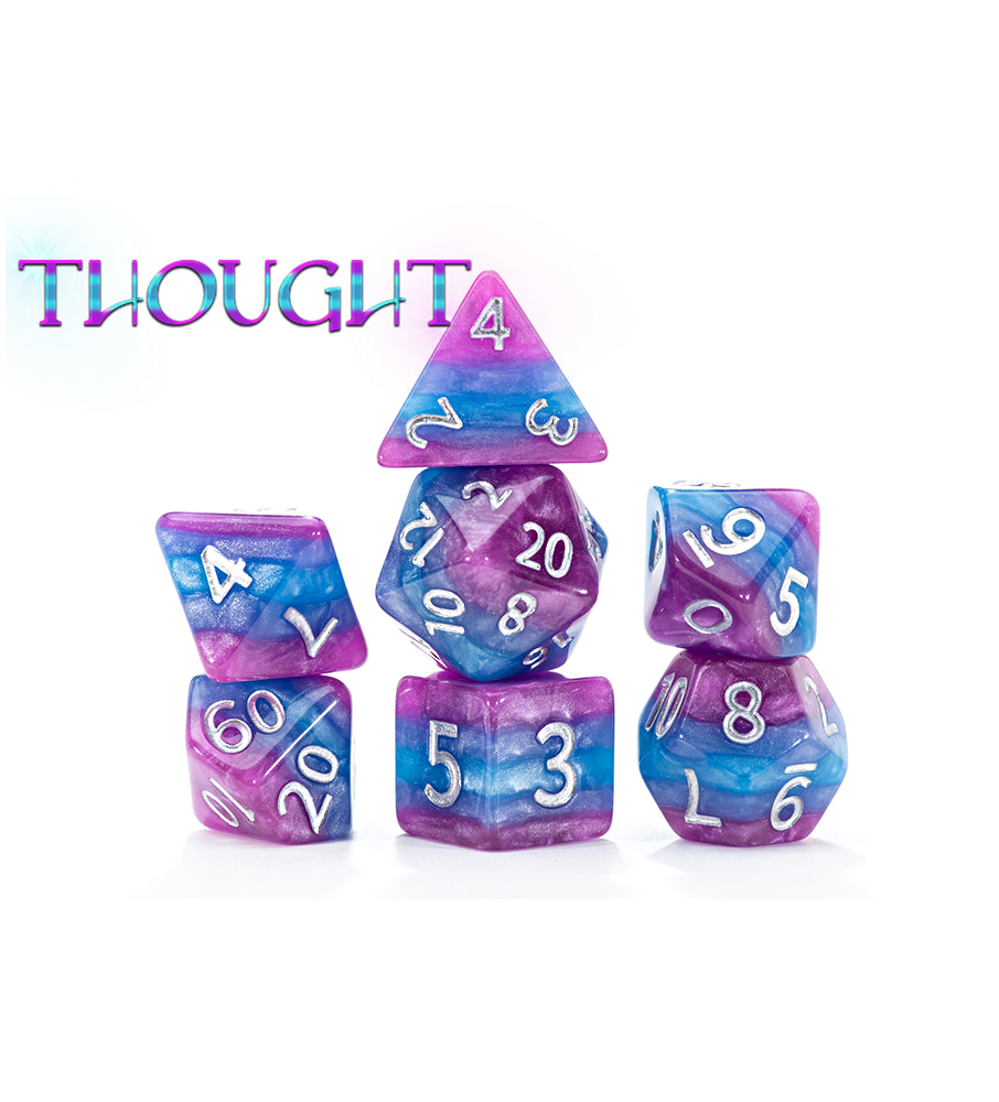 Gate Keeper Games - Reality Shards Dice - 'Thought' 7 Die Set